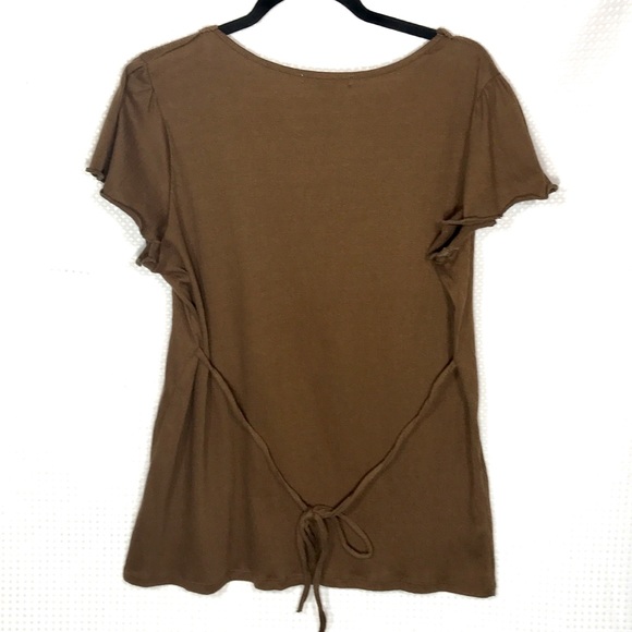 "Lena" Babydoll style short sleeve shirt XL - Picture 2 of 3